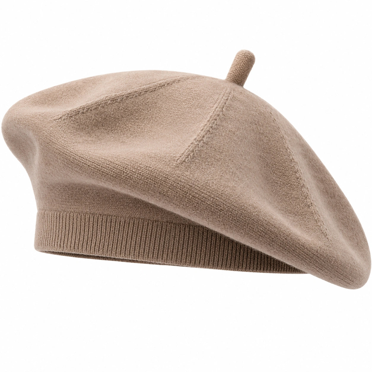 Basco Elegante Beige in Lana Confortevole