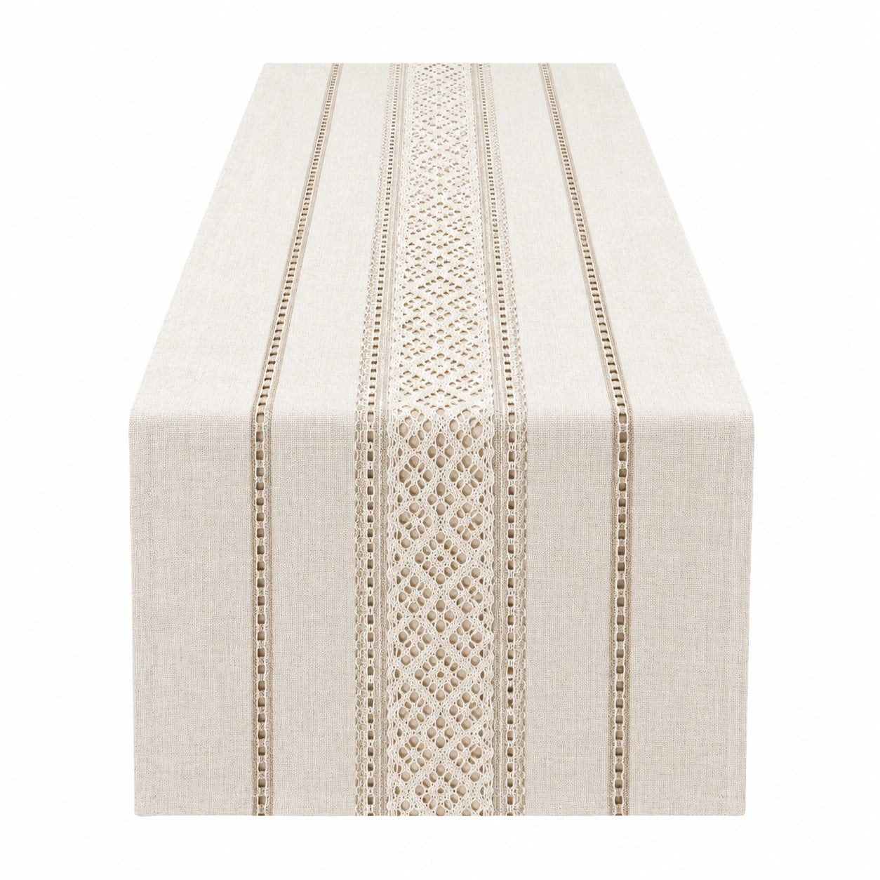Runner da Tavolo in Beige Elegante