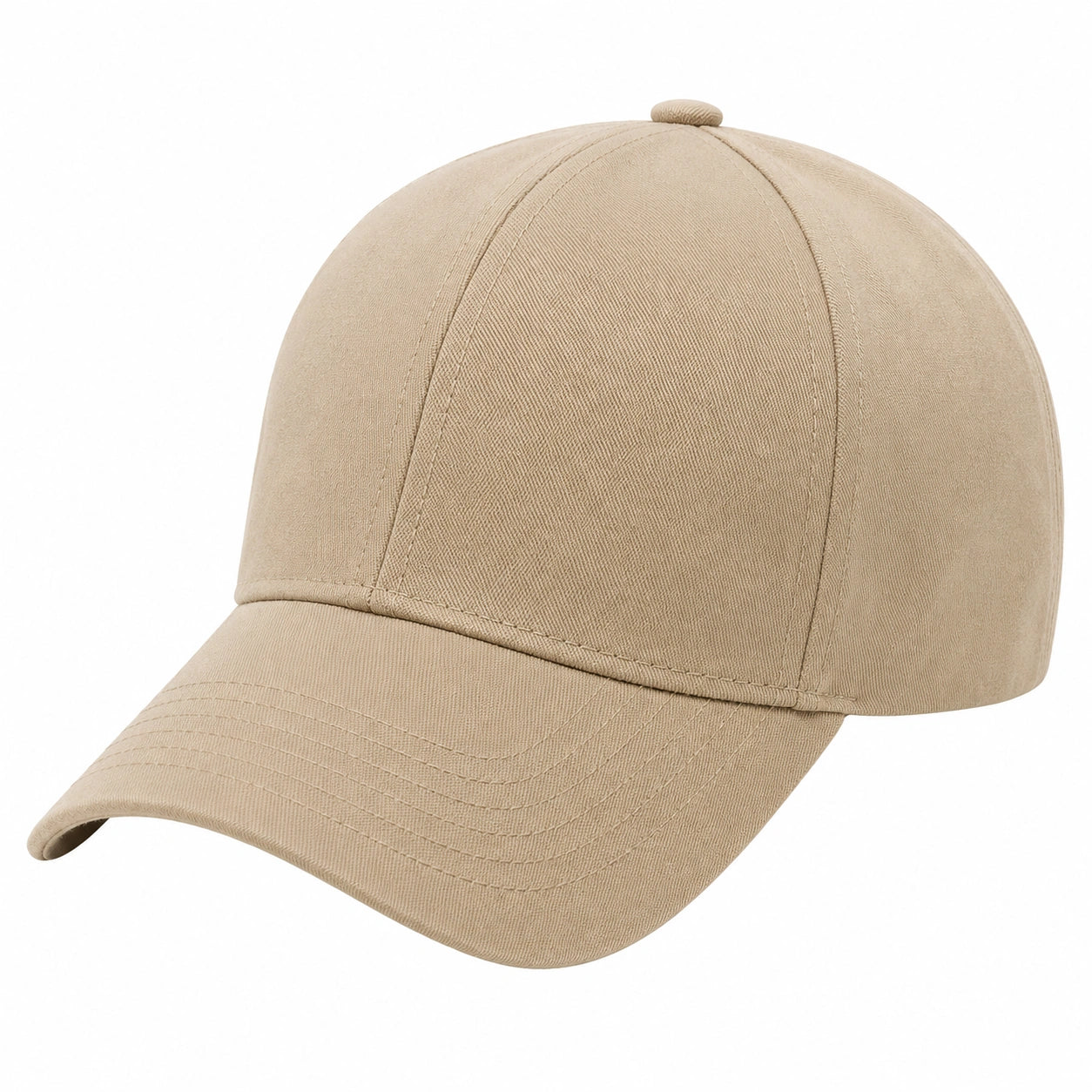 Cappello da Baseball Regolabile Beige Unisex