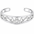 Bracciale Rigido Celtico Argento