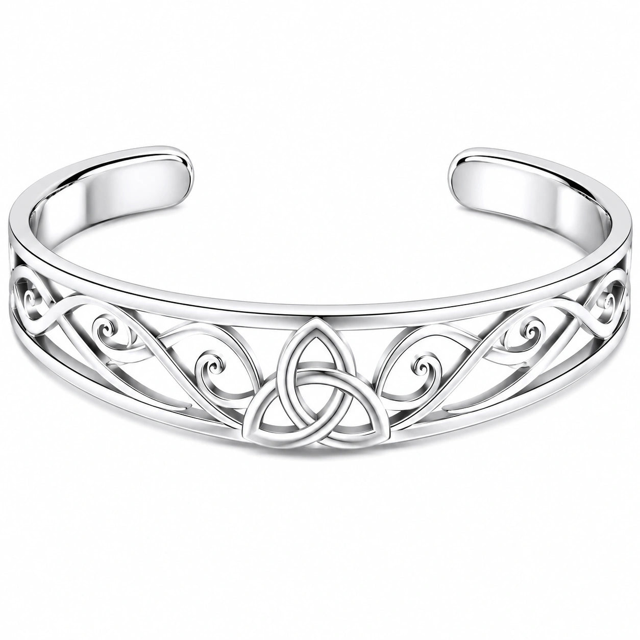Bracciale Rigido Celtico Argento