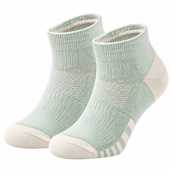 Calzini alla Caviglia Verde Menta e Beige - Taglia Unica