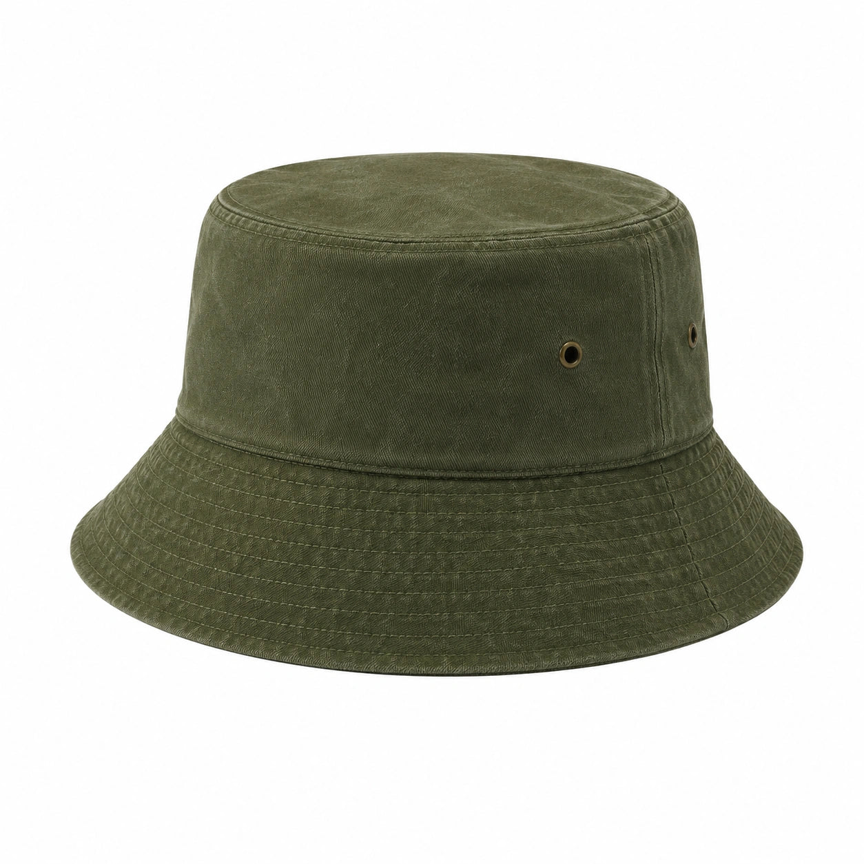 Cappello Bucket Verde Oliva Unisex