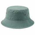 Cappello da Pescatore Verde con Occhielli di Ventilazione