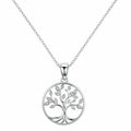 Collana Albero della Vita con Zirconi in Argento